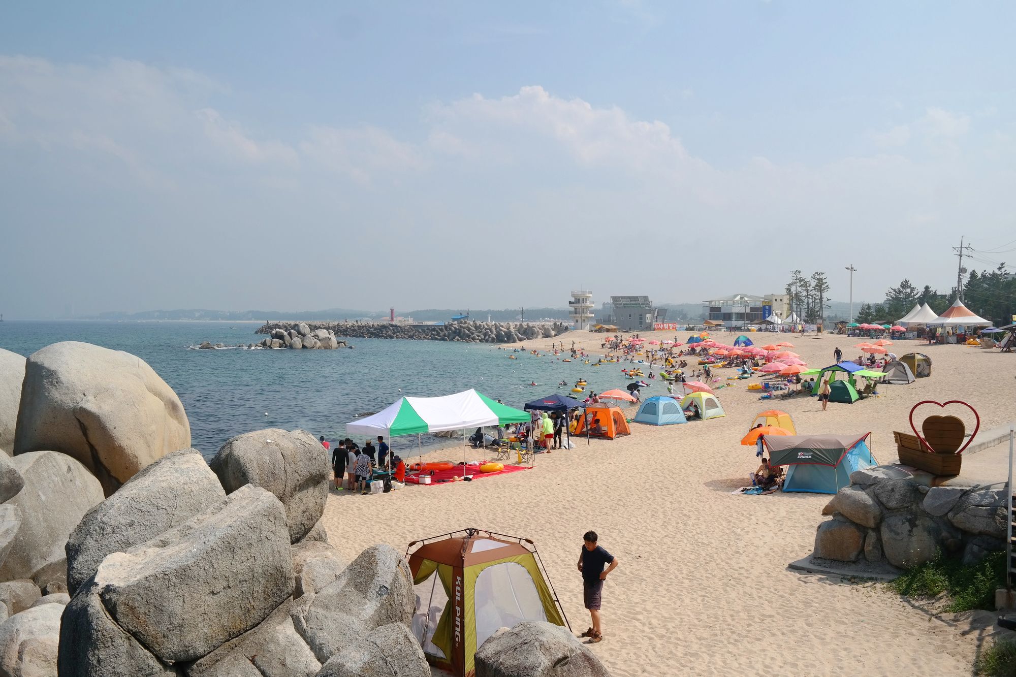 Gangneung White Beach Pension Zewnętrze zdjęcie